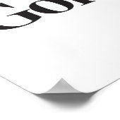 ゴングリング ポスター (角)