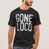 ゴングロコ黒おもしろいTシャツ Tシャツ (正面)