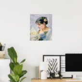 ゴンザレスペインのス – ザ(モディッシュポートレート) ポスター (ホームオフィス)