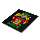 ゴンザレス家族コートオブアームズタイル タイル (側面)