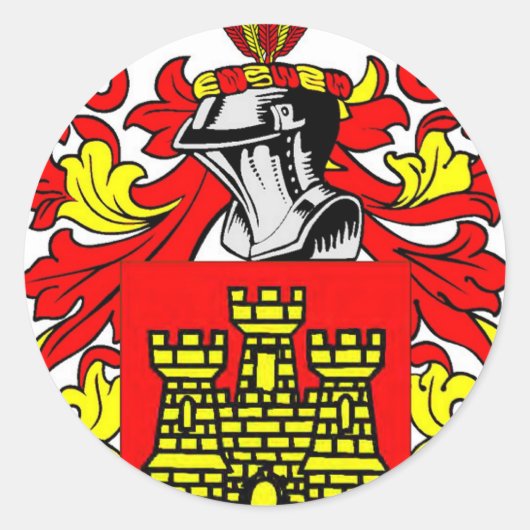 ゴンザレス・コート・オブ・アームズ ラウンドシール (正面)