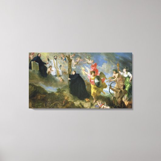 ゴンザーガの聖アロユシウスの願 キャンバスプリント (正面)