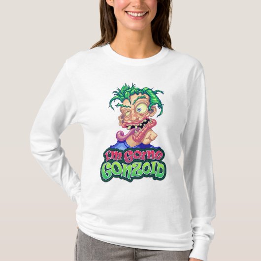 ゴンゾイド 女性用長袖Tシャツ Tシャツ (正面)