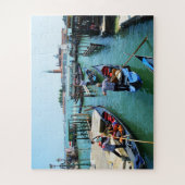 ゴンドラがヴェネツィアに乗る ジグソーパズル (縦)