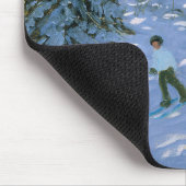 ゴンドラのオーストリアのアルプス2004年 マウスパッド (コーナー)