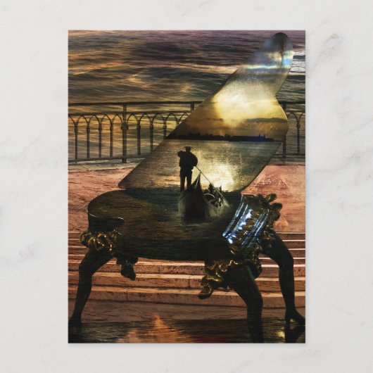 ゴンドラのソナタ ポストカード (正面)