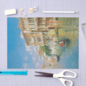 ゴンドラのヴェネツィア、ルーベンス・サントロ 薄葉紙 (クラフト)