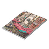 ゴンドラボート付きヴェネツィアイタリアのグランドカナル ノートパッド (回転)