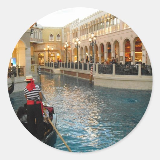 ゴンドラライドステッカー ラウンドシール (正面)