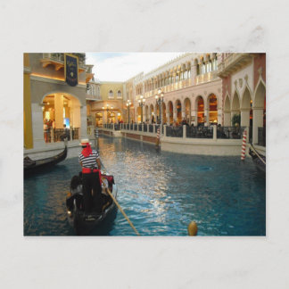 ゴンドラ乗り葉書 ポストカード