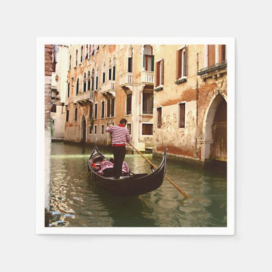 ゴンドラ スタンダードカクテルナプキン (正面)