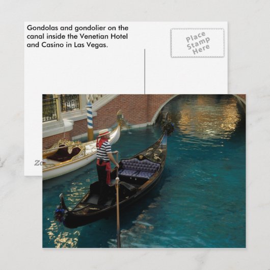 ゴンドラ ポストカード (正面/裏面)