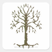 ゴンドールの白い木 スクエアシール (正面)