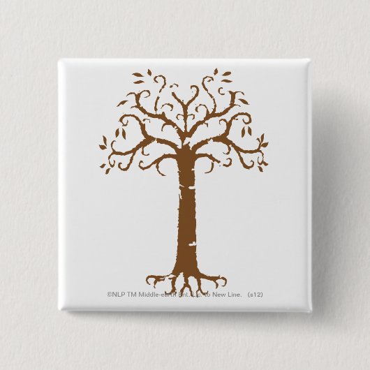 ゴンドールの白い木 缶バッジ (正面)