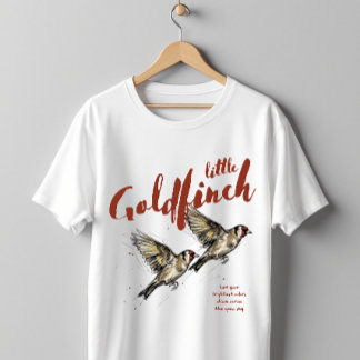 ゴンフィンチのバードウォッチング Tシャツ