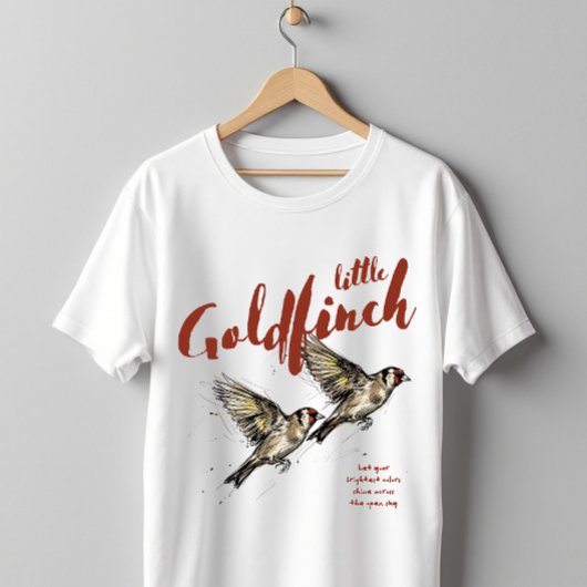 ゴンフィンチのバードウォッチング Tシャツ