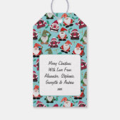 ゴンメリークス！ゴンク愛好家のためのクリスマスデザイン! ギフトタグ (裏面)