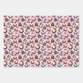 ゴンメリークス！ゴンク愛好家のためのクリスマスデザイン! ラッピングペーパーシート (正面2)