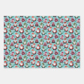 ゴンメリークス！ゴンク愛好家のためのクリスマスデザイン! ラッピングペーパーシート (正面)