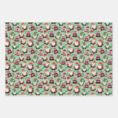 ゴンメリークス！ゴンク愛好家のためのクリスマスデザイン! ラッピングペーパーシート (正面2)