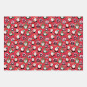 ゴンメリークス！ゴンク愛好家のためのクリスマスデザイン! ラッピングペーパーシート (正面)