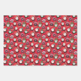 ゴンメリークス！ゴンク愛好家のためのクリスマスデザイン! ラッピングペーパーシート