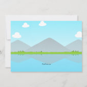 ゴン魚釣り招待状 招待状 (裏面)