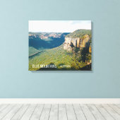 ゴヴェッツリープブルーマウンテンズオーストラリア旅行 キャンバスプリント (インサイチュ (ウッドフロア))