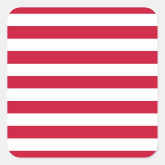 ゴーの国旗 スクエアシール (正面)