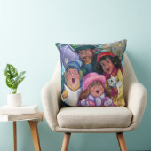 ゴーアカリングイラストレーション クッション (椅子)