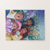 ゴーアカリングイラストレーション ジグソーパズル (横)