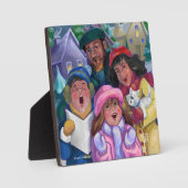 ゴーアカリングイラストレーション フォトプラーク (正面)