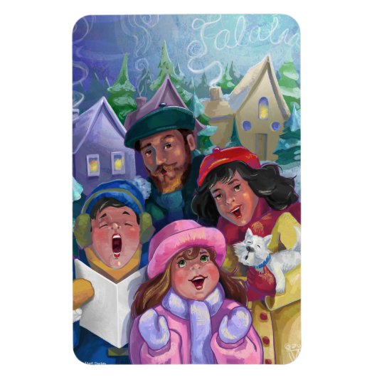 ゴーアカリングイラストレーション マグネット (縦)