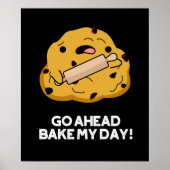ゴーアワードベイクマイデーおもしろいベーキングプンダークBG ポスター (正面)