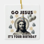 ゴーイエスits誕生日 セラミックオーナメント (正面)