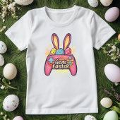 ゴーイースターのゲーミングシャツ； Bunny Gaming Controller Tシャツ