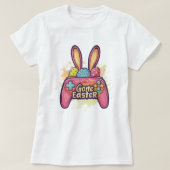ゴーイースターのゲーミングシャツ； Bunny Gaming Controller Tシャツ (デザイン正面)