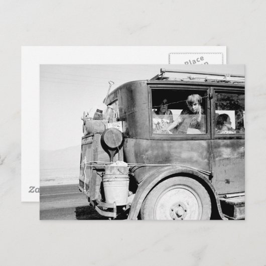 ゴーウエストヤングファミリー， 1936 ポストカード (正面/裏面)