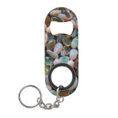 ゴーオパール/ステンレス鋼ボトルオープナー キーホルダー栓抜き (正面)