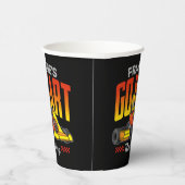 ゴーカートパーソナライズされたレーシングモータースポーツカルティン 紙コップ (右)