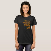 ゴーカートレーサー楽しい言葉カートレーシング愛好家 Tシャツ (正面フル)