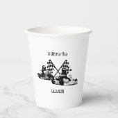 ゴーカートレーサー 紙コップ (正面)