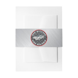 ゴーカートレースカーレースバー（ユダヤ教の）バル・ミツバー 招待状ベリーバンド