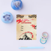 ゴーカート活動フライヤー チラシ (シングル)