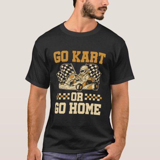 ゴーカート王ゴーKレーシングキング Tシャツ (正面)