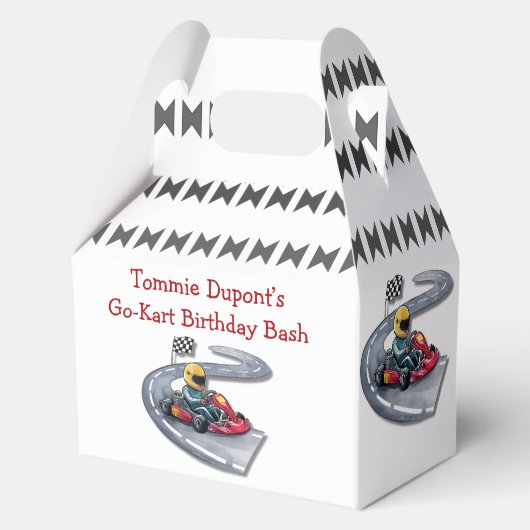 ゴーカート誕生日バッシュ フェイバーボックス (裏面)