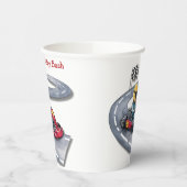 ゴーカート誕生日バッシュ 紙コップ (左)