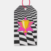 ゴーカート・レーシング・カー女子バースデーパーティー ギフトタグ (裏面)