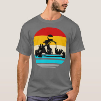 ゴーカート・レーシング・ドライバーのゴーカート・モータースポーツ・カート・ドライブ Tシャツ