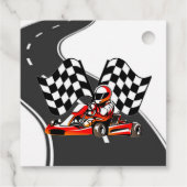 ゴーカート・レーシング・ボーイ・バースデーパーティー フェイバータグ (裏面)